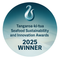 Seafood Sustainability and Innovation Awards 2025 winner badge